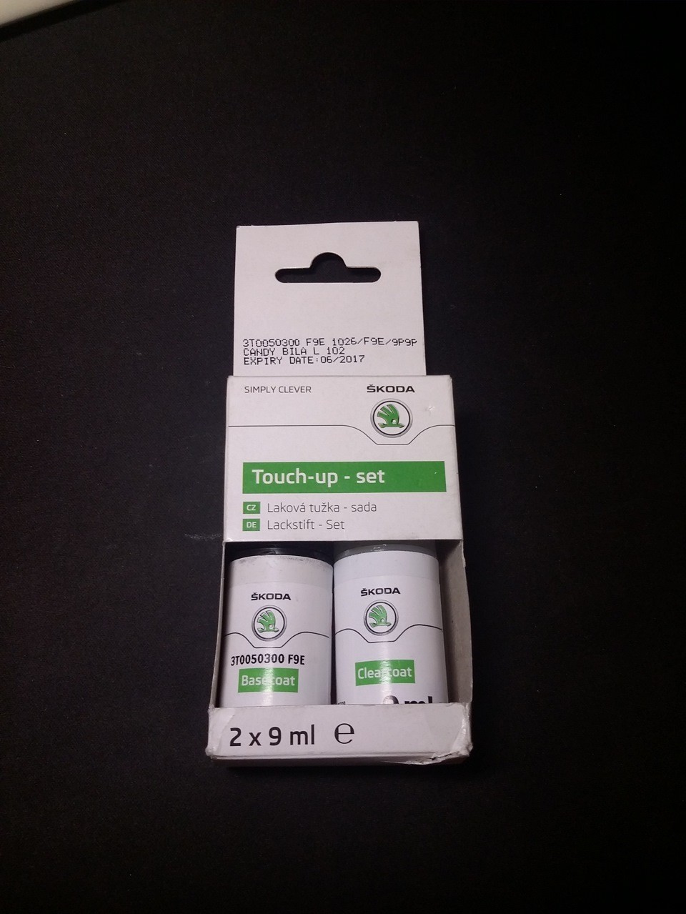 Vopsea Candy White  F9E/9P9P 2X9ml