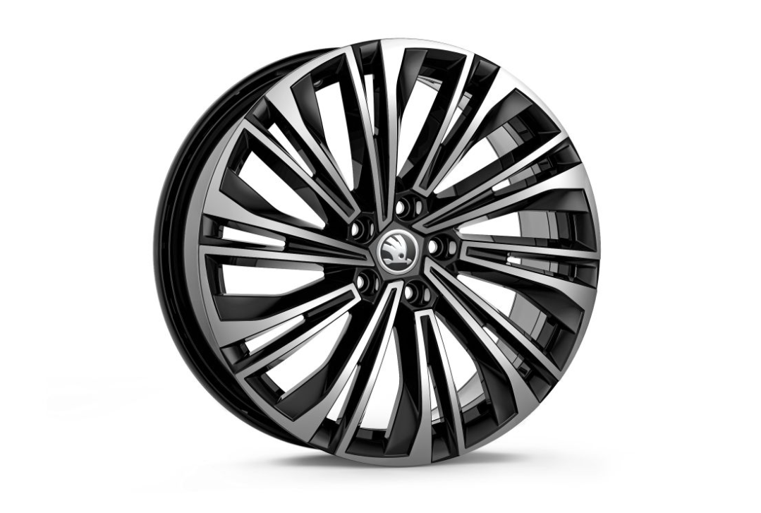 Диск легкосплавный Glossy Black 7,5X19 ET40 CURSA /KODIAQ